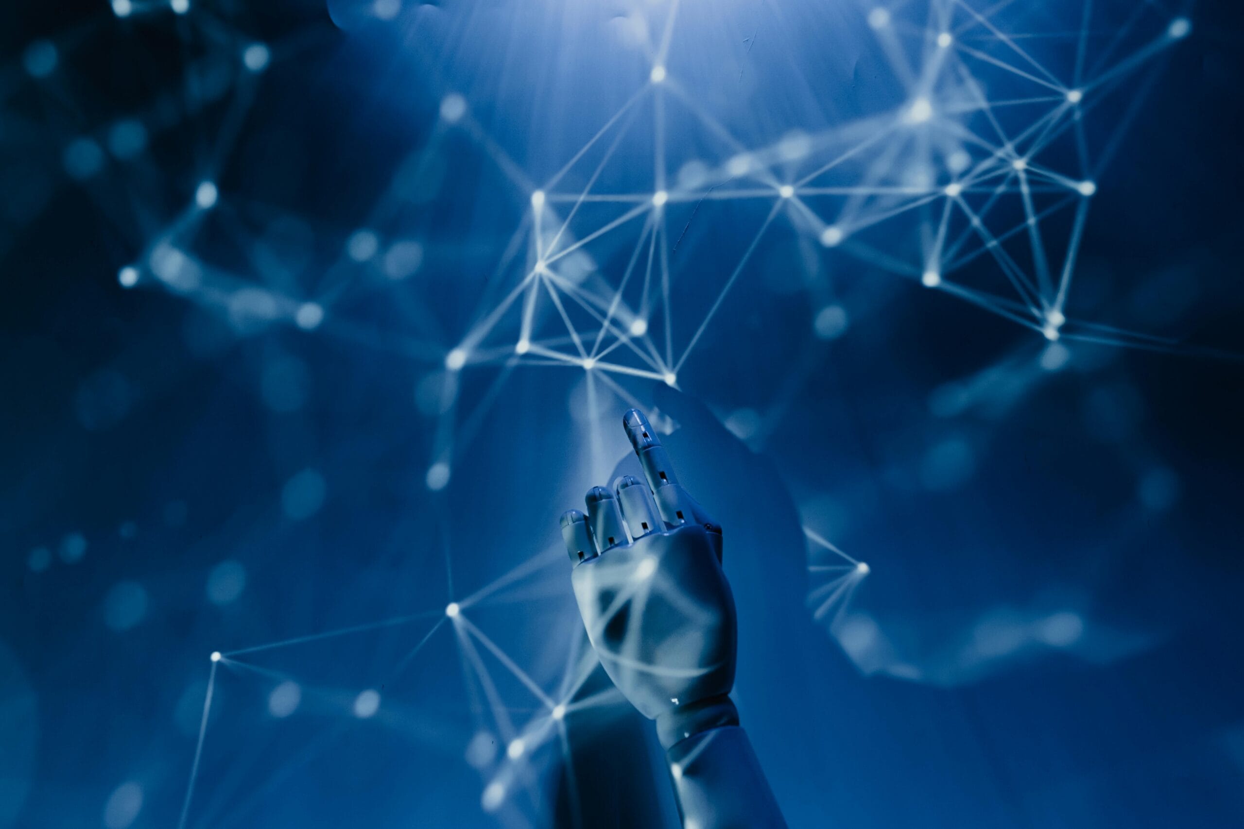 Abstract image representing AI